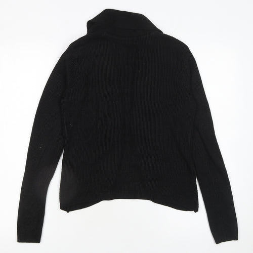 H&M Women’s Black Long Sleeve Open Knit Cardigan Size S