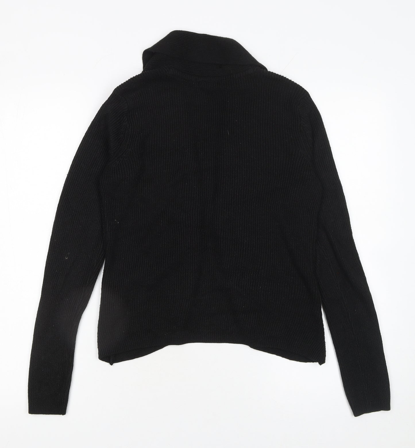 H&M Women’s Black Long Sleeve Open Knit Cardigan Size S