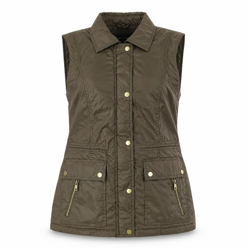 Dorothy Perkins Women’s Green Collared Waistcoat Size 12