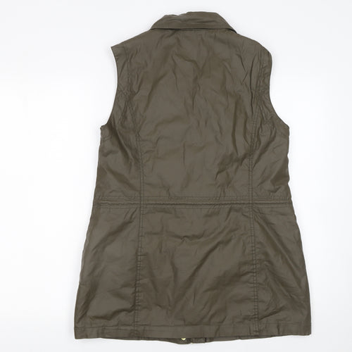 Dorothy Perkins Women’s Green Collared Waistcoat Size 12