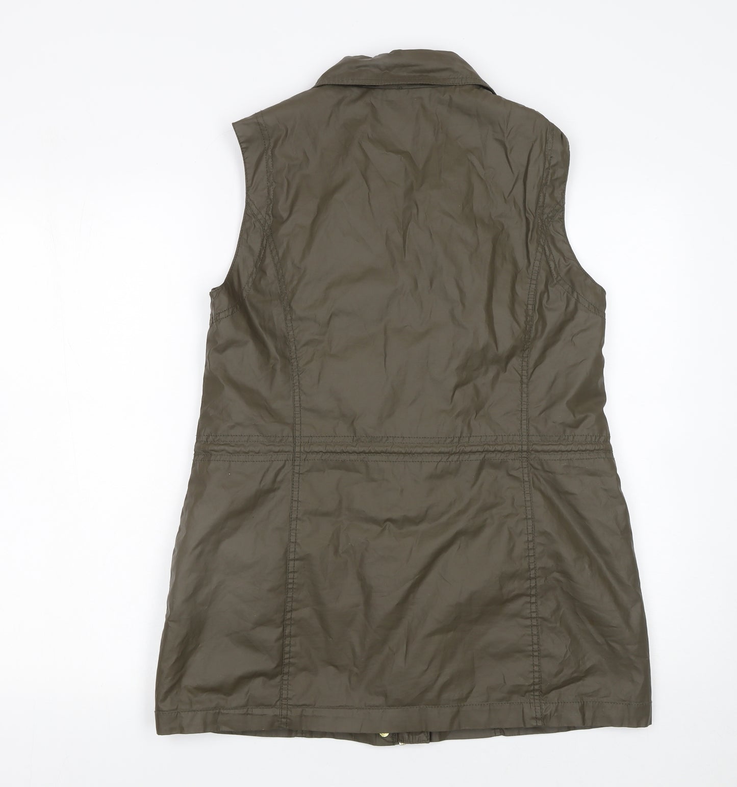 Dorothy Perkins Women’s Green Collared Waistcoat Size 12