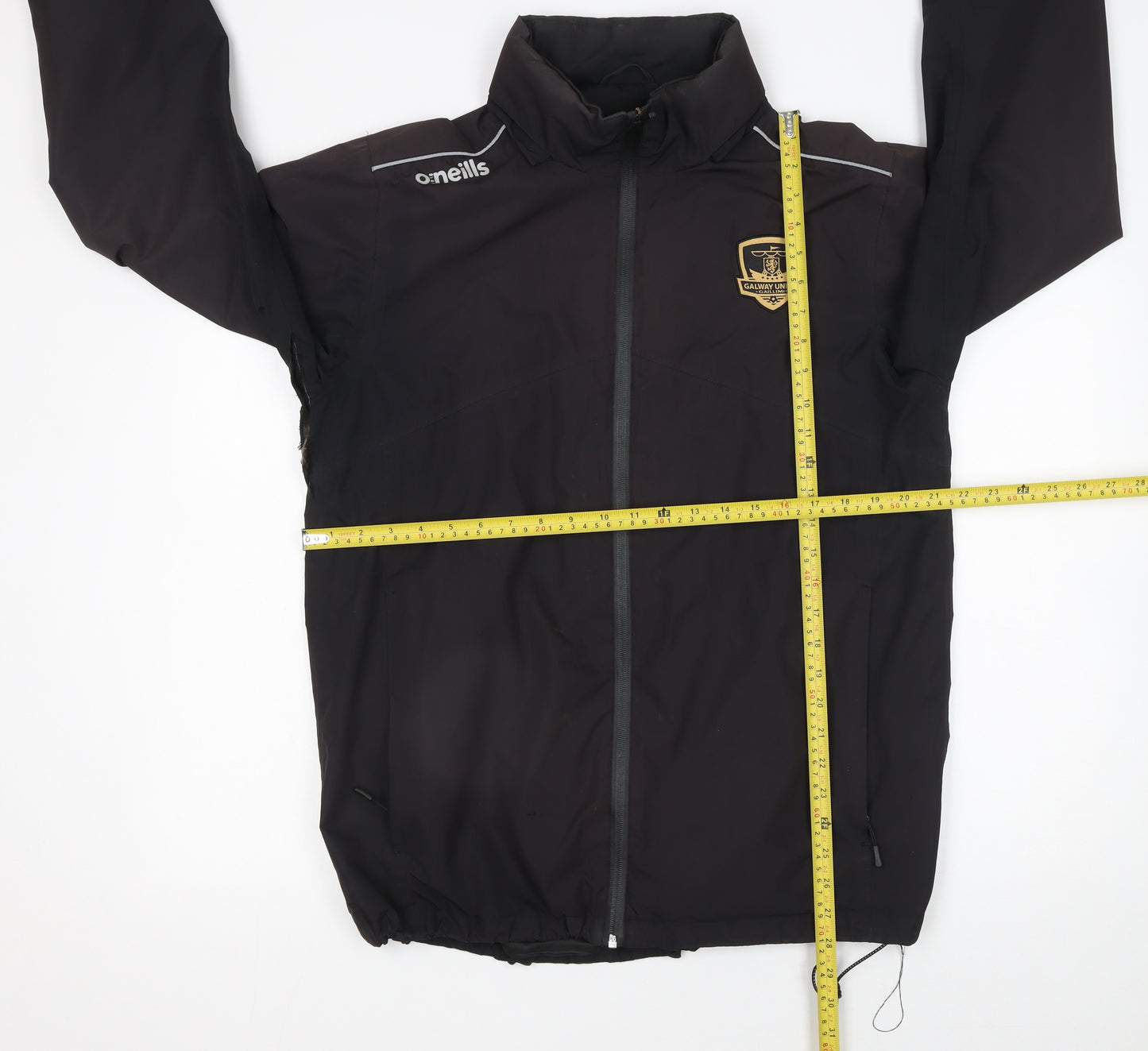 O'Neills Men's Black Medium Windbreaker Jacket Galway United