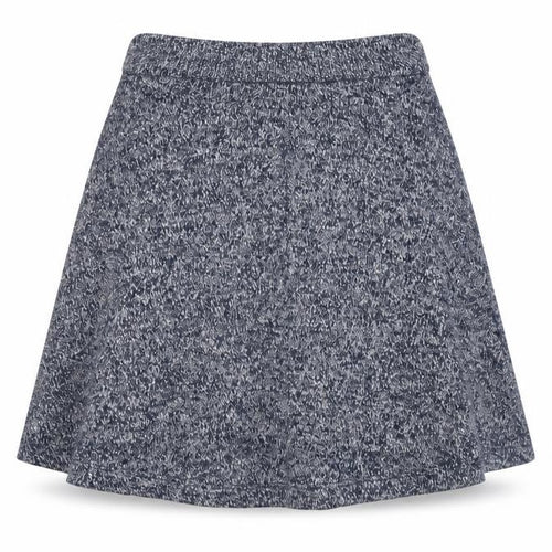 Topshop Women's Blue Knit A-Line Short Skirt Size 6