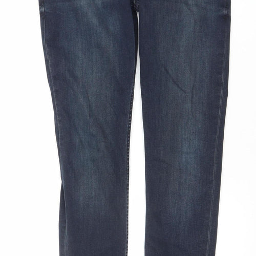 Tommy Jeans Men’s Blue Slim Fit Straight Denim Jeans 30W 34L