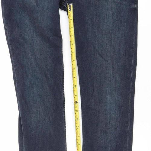 Tommy Jeans Men’s Blue Slim Fit Straight Denim Jeans 30W 34L