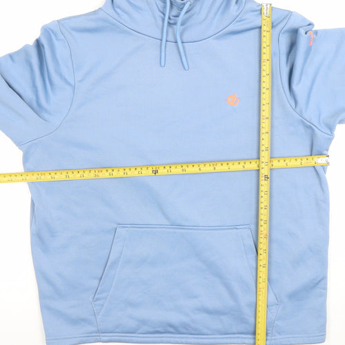 Dare 2B Women Blue Pullover Hoodie Size 12 Polyester Activewear