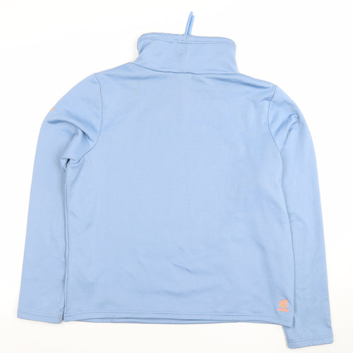 Dare 2B Women Blue Pullover Hoodie Size 12 Polyester Activewear