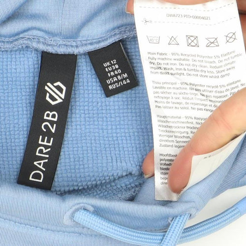 Dare 2B Women Blue Pullover Hoodie Size 12 Polyester Activewear