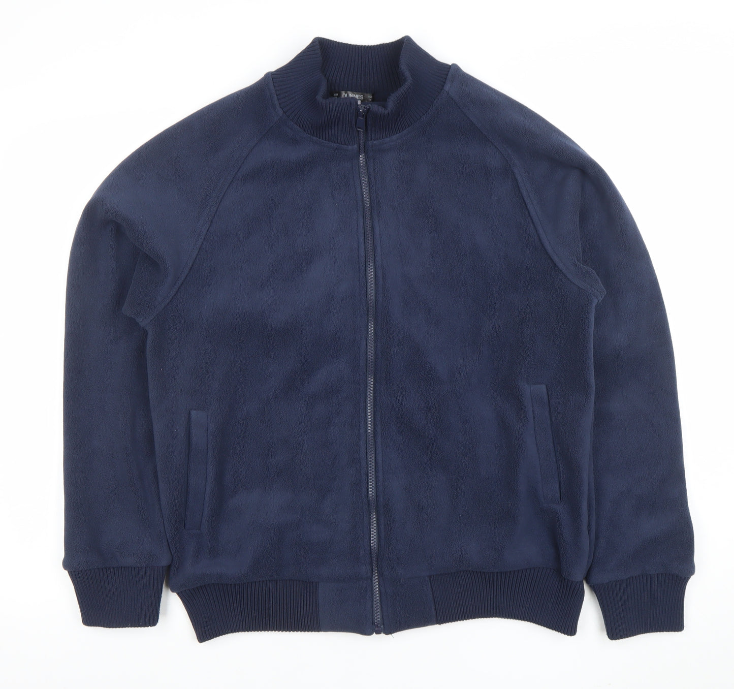 Dunnes Men’s Blue Fleece Full Zip Jacket Size M