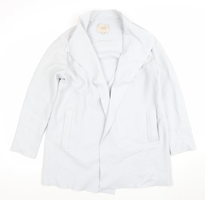 Modern Rarity Women's Grey Wool Blend Coatigan Size S