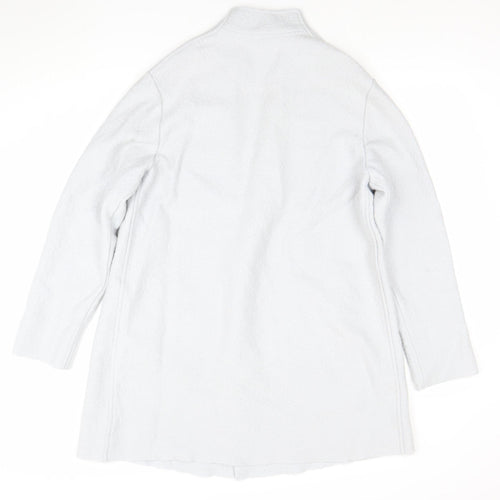 Modern Rarity Women's Grey Wool Blend Coatigan Size S