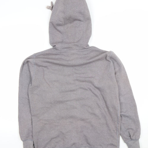 Valani Women's Grey Pullover Hoodie Small Cotton Blend Monterey Design