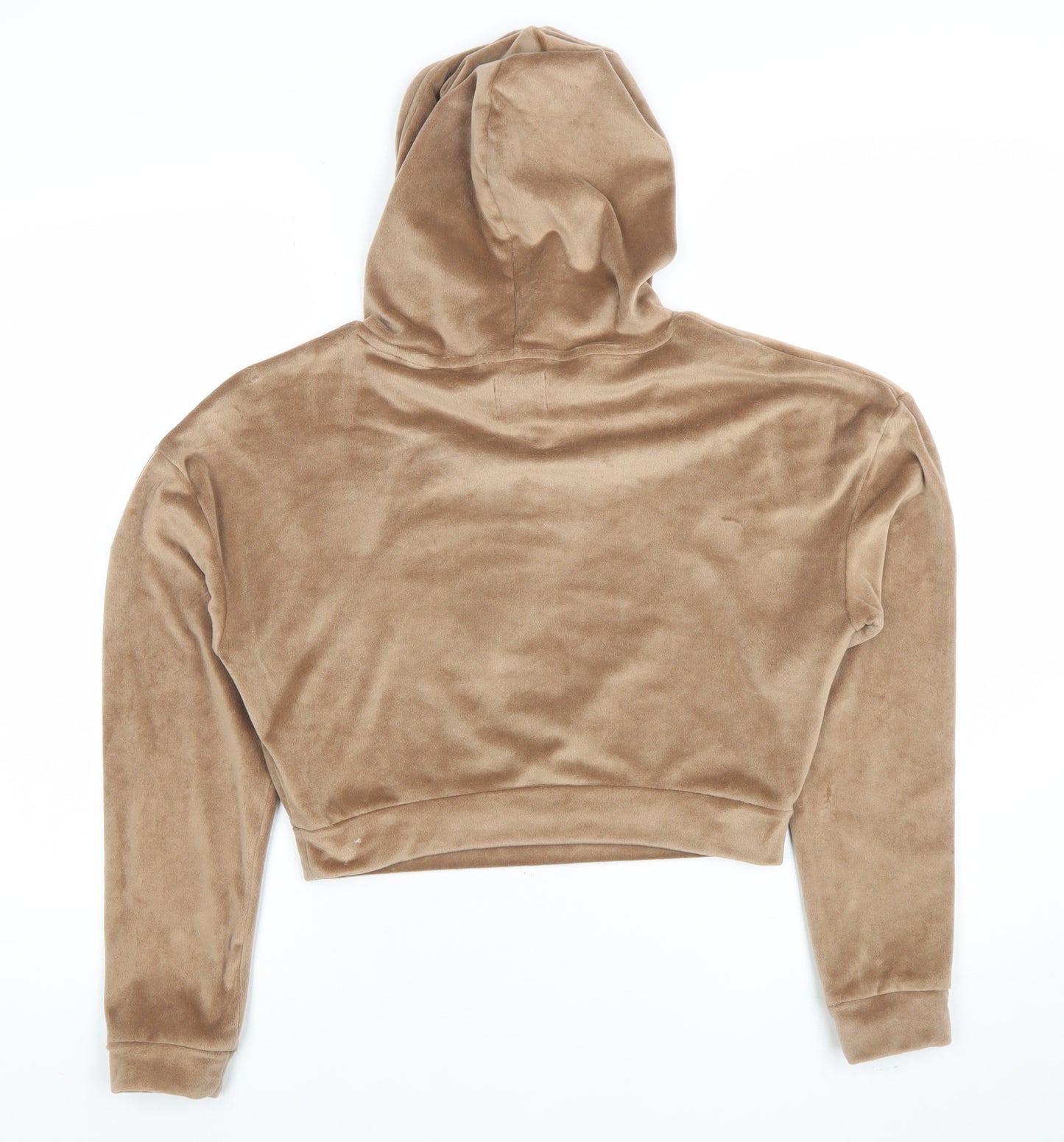 Disney The Lion King Women's Beige Velour Pullover Hoodie XS Simba Print