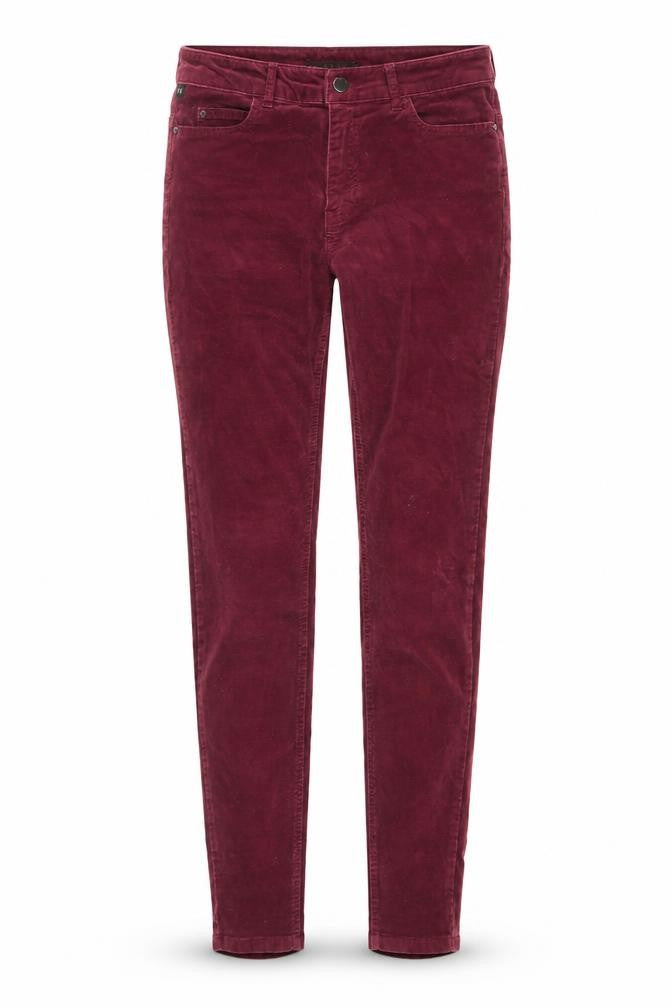 Blue 73 Womens Red Corduroy Skinny Jeans Size 8