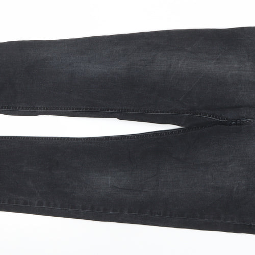 D.Co Certified Men's Black Skinny Denim Jeans W34 L32