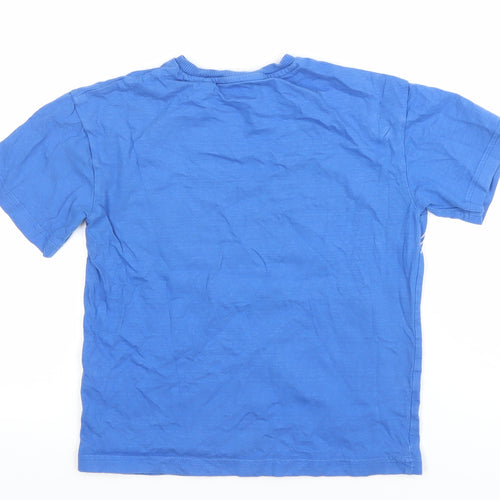 Marvel Boys Blue Spider-Man T-Shirt Age 7 Years Short Sleeve Cotton