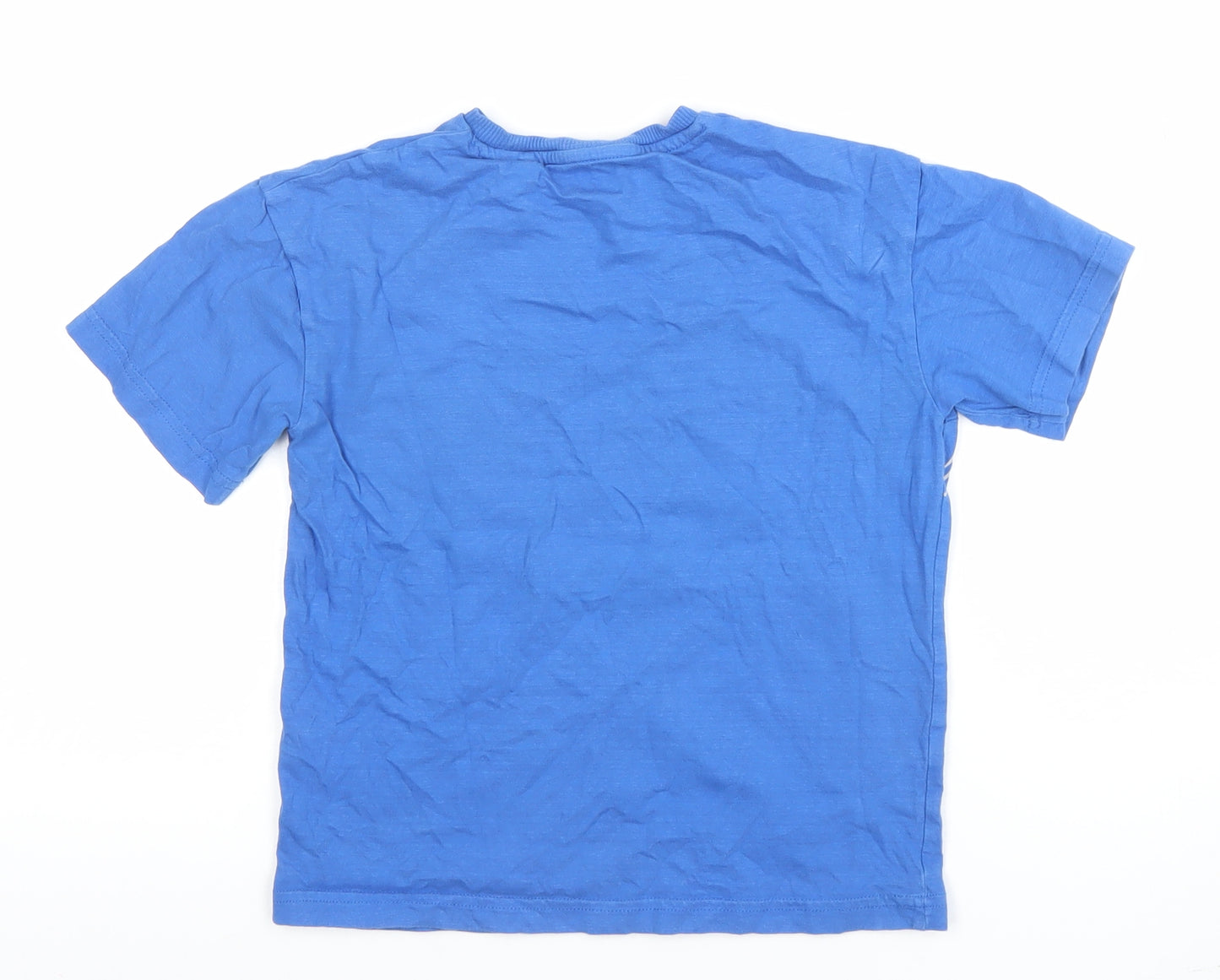 Marvel Boys Blue Spider-Man T-Shirt Age 7 Years Short Sleeve Cotton