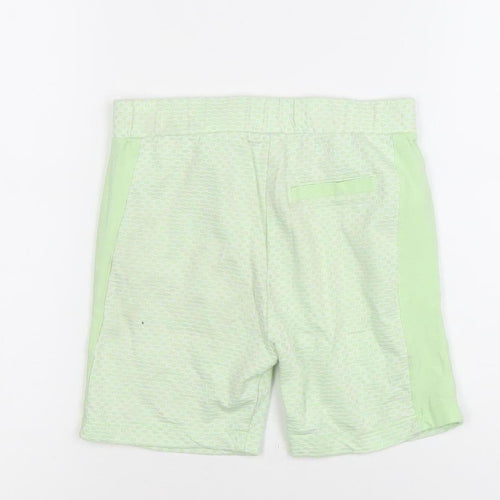 Ted Baker Boys Green Chino Shorts 8 Years Cotton Blend Summer Casual