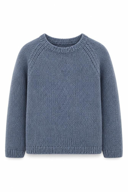 Next Boys Blue 2 Years 1/2 Zip Roll Neck Jumper Ribbed Knit Cotton Blend