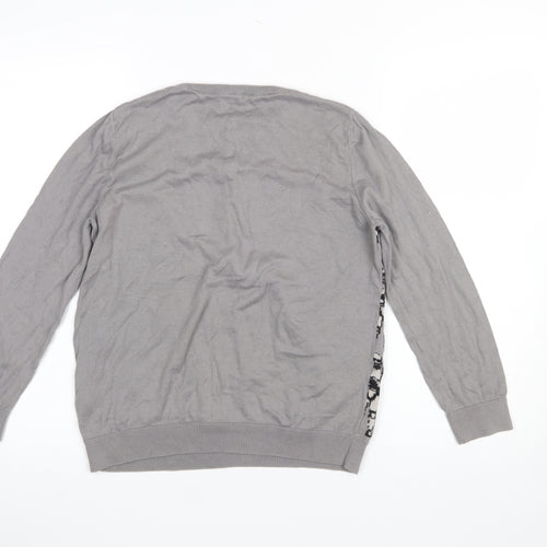 Marks and Spencer Boys Grey Star Wars Jumper 11-12 Years 100% Cotton