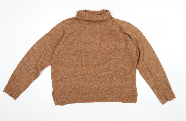 Vero Moda Women’s Brown Roll Neck Knit Jumper XL