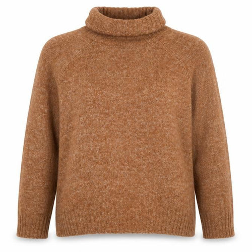 Vero Moda Women’s Brown Roll Neck Knit Jumper XL