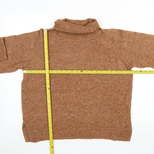 Vero Moda Women’s Brown Roll Neck Knit Jumper XL