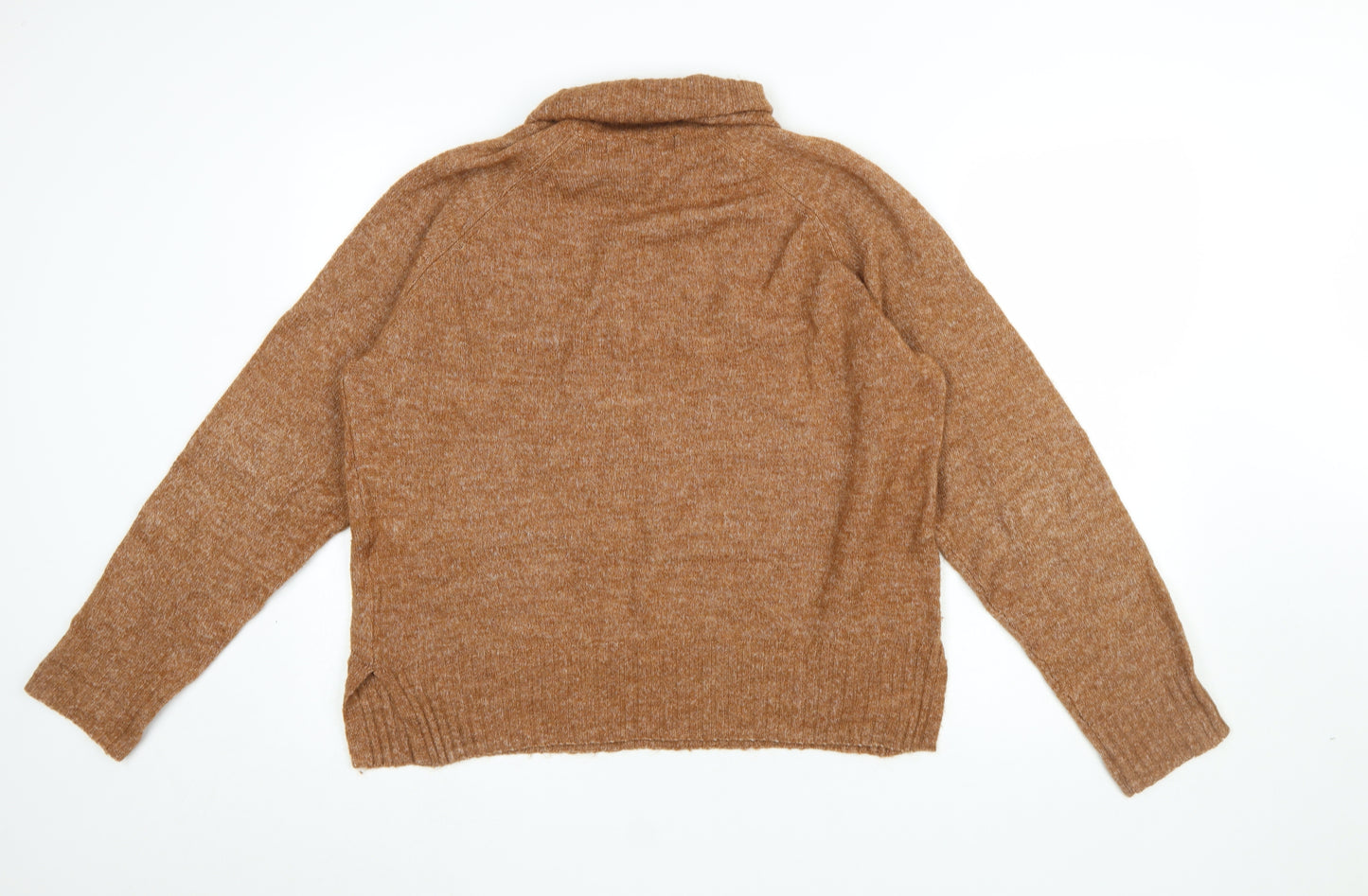 Vero Moda Women’s Brown Roll Neck Knit Jumper XL
