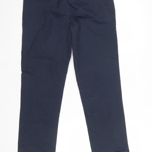 Selected Homme Men's Blue Slim Fit Cotton Chino Trousers W32 L30