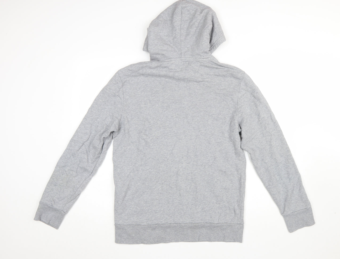 Levi's Mens Grey Pullover Hoodie M Logo Graphic Print Cotton