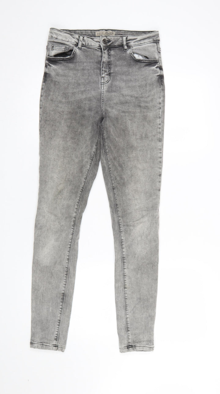 Denim Co. Women’s Grey Skinny Stretch Jeans Size 12
