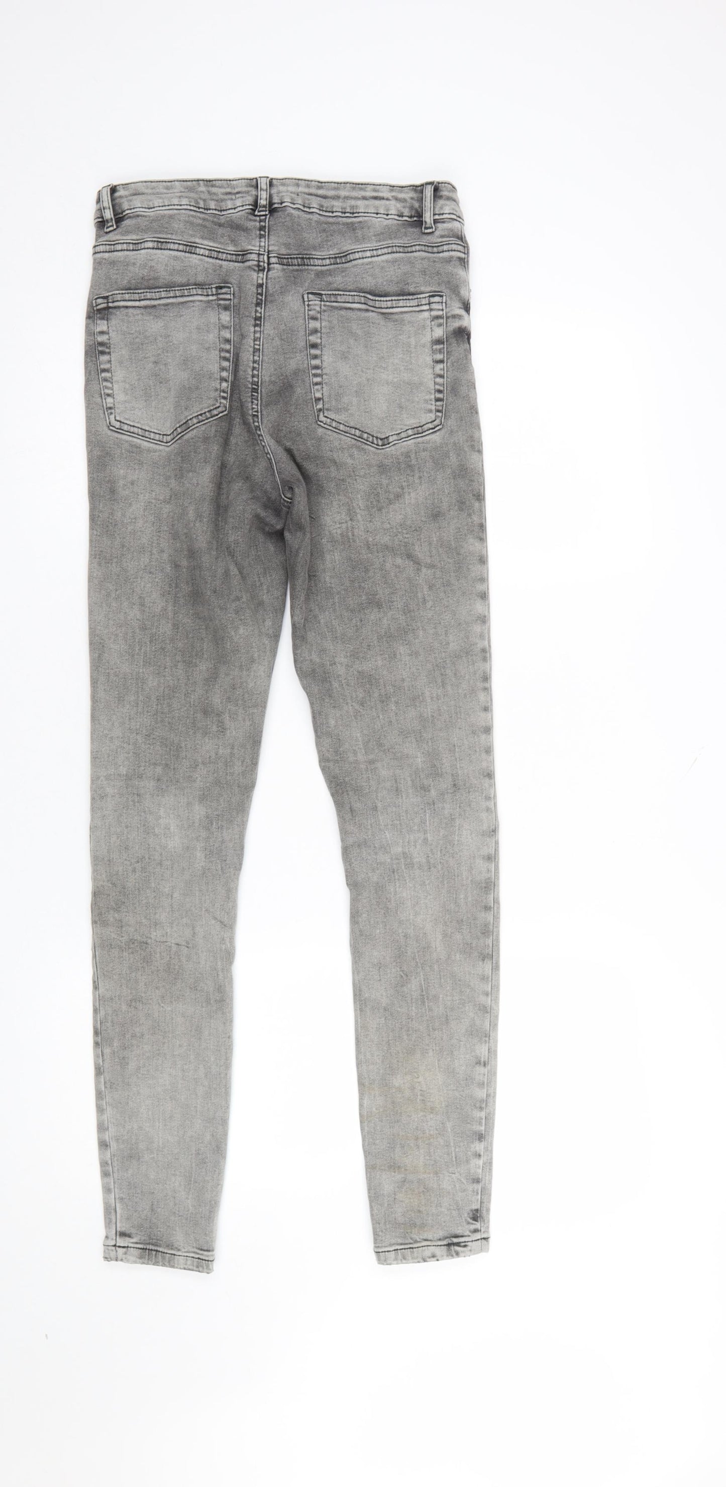 Denim Co. Women’s Grey Skinny Stretch Jeans Size 12