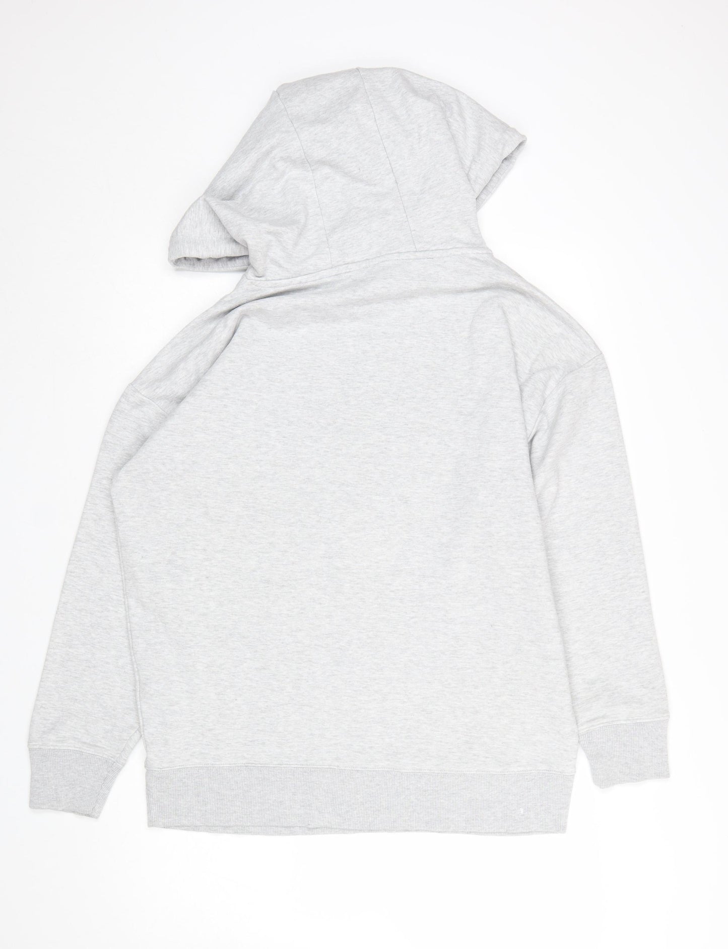 Ivy Park Women's Grey Pullover Hoodie Size M Cotton Blend