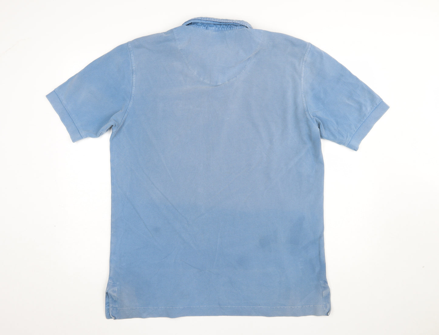 Karrimor K100 Men's Blue 100% Cotton Short Sleeve Polo Shirt L