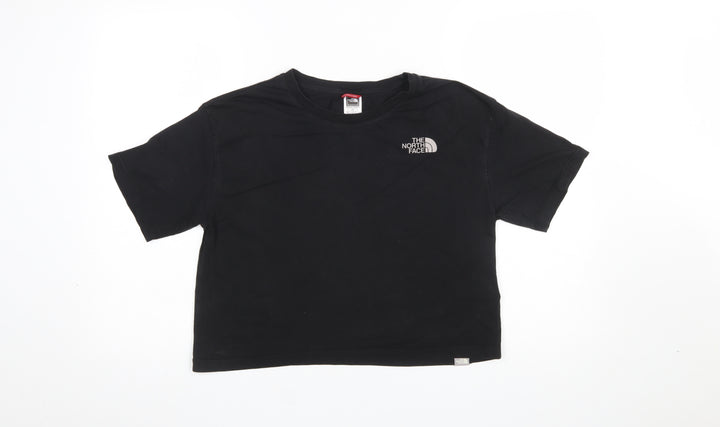 The North Face Women's Black Cropped T-Shirt Size S