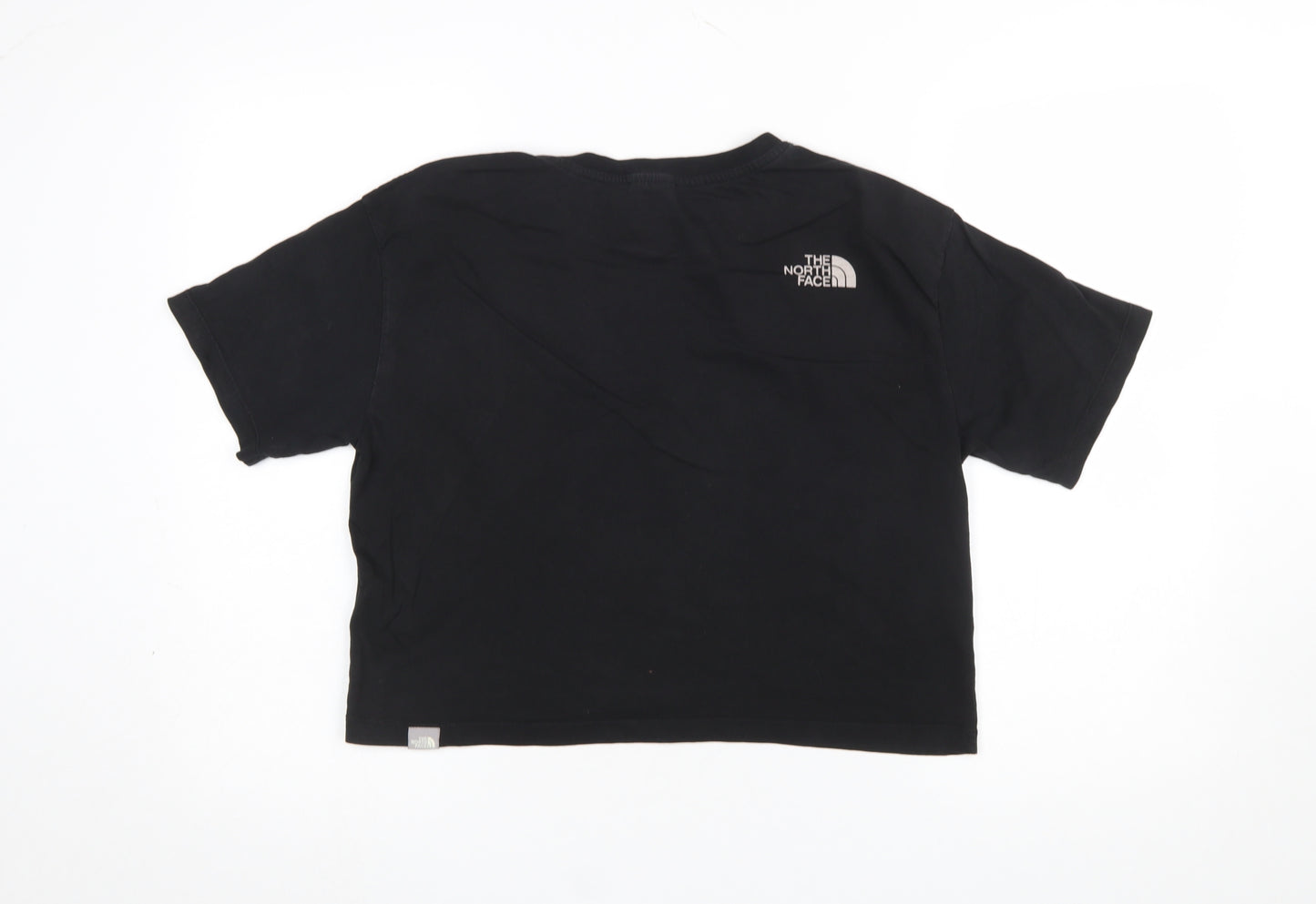The North Face Women's Black Cropped T-Shirt Size S
