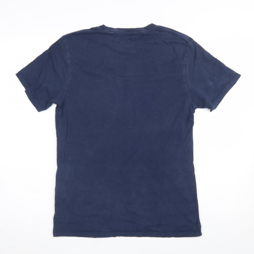 Levi's Men's Blue Cotton Crew Neck Short Sleeve T-Shirt Size S