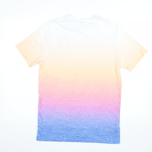 Next Men's Multicoloured California Print Cotton T-Shirt M