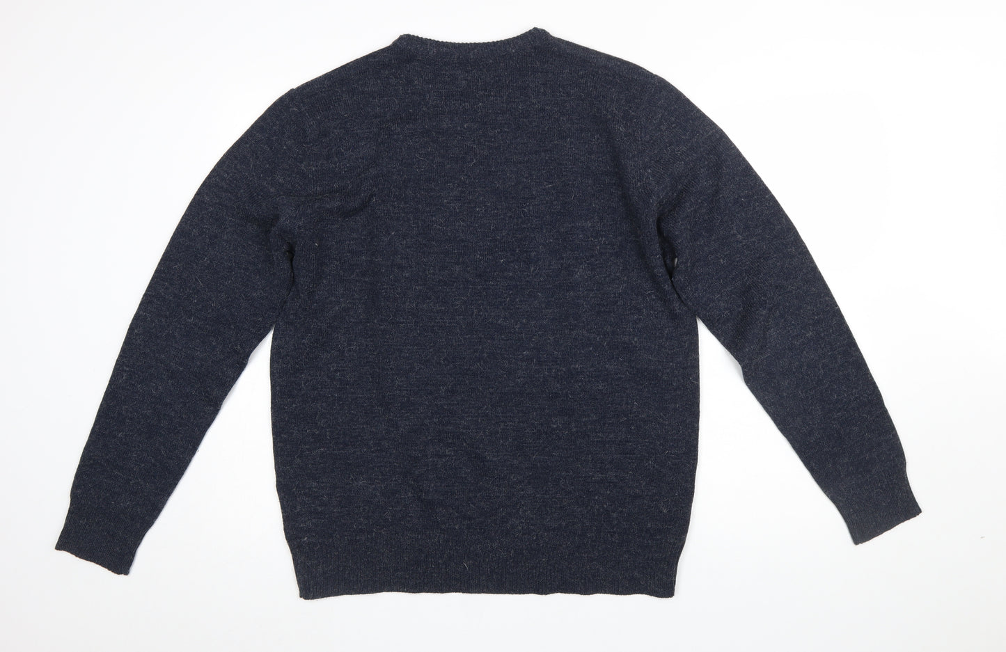 Onfire Men’s Blue Crew Neck Knit Pullover Jumper L