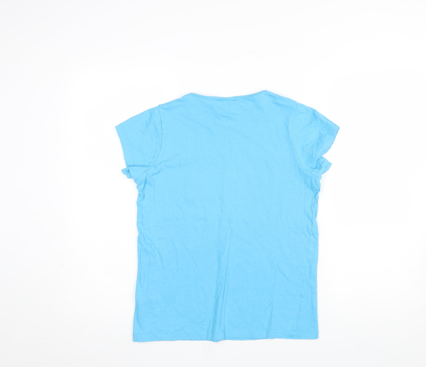 Primark Girls Blue Disney Mickey & Friends Cotton T-Shirt 11-12 Years