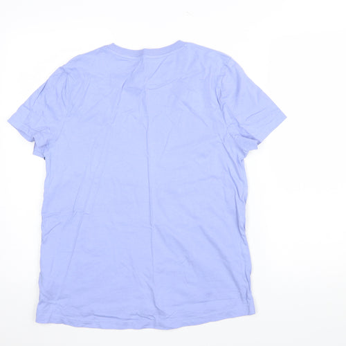 Disney Women Blue Stitch T-Shirt Nightshirt Size 10-12