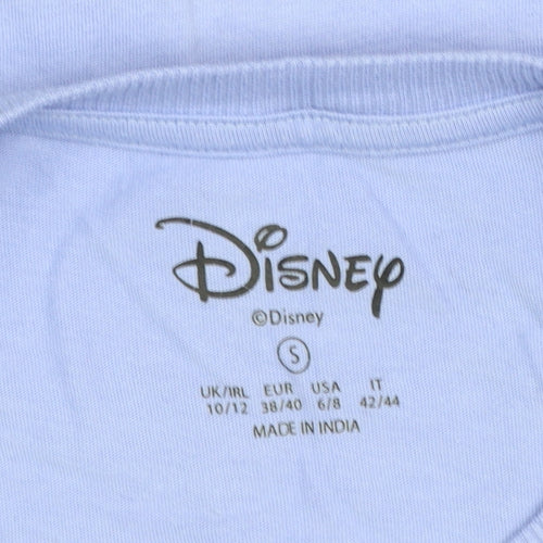 Disney Women Blue Stitch T-Shirt Nightshirt Size 10-12