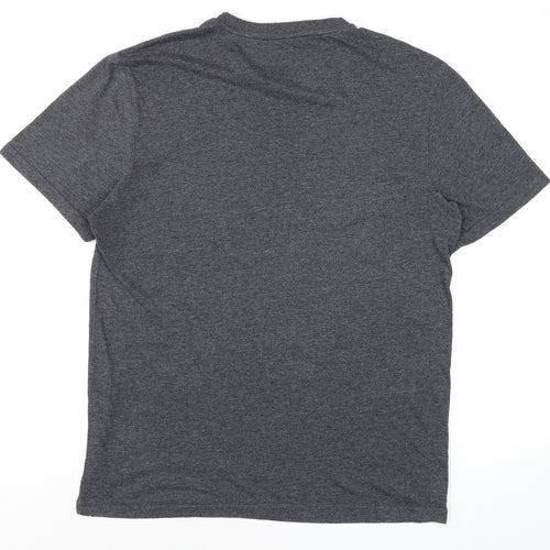 Lyle & Scott Men's Grey M Crew Neck Short Sleeve T-Shirt