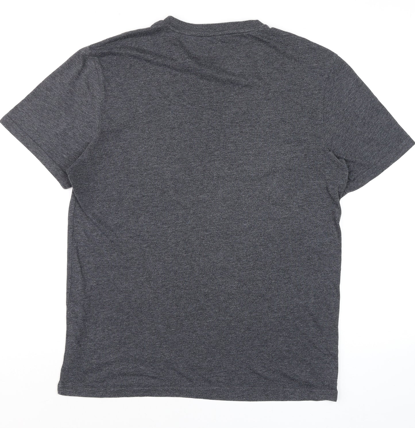Lyle & Scott Men's Grey M Crew Neck Short Sleeve T-Shirt