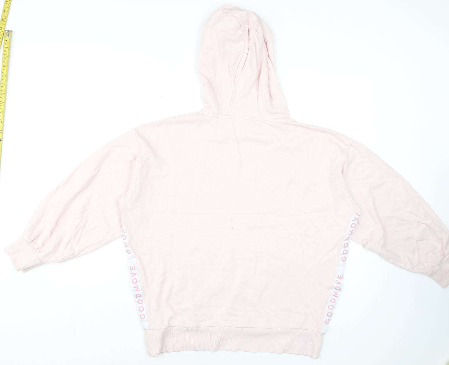 Marks and Spencer Women Light Pink Pullover Hoodie Size S