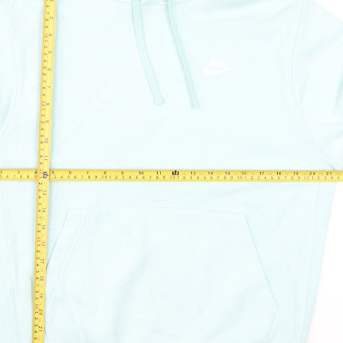 Nike Women’s Blue Pullover Hoodie Small Hooded Sweatshirt