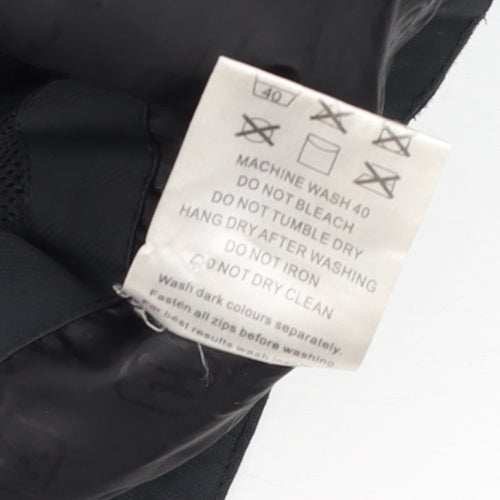 Hi Gear Boys Black Hooded Waterproof Parka Jacket 5-6 Years Lined