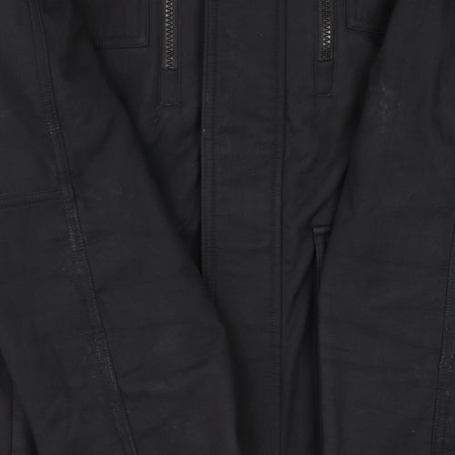 Canada Weathergear Men's Black L Parka Softshell Hooded Jacket