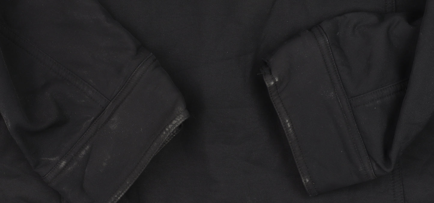 Canada Weathergear Men's Black L Parka Softshell Hooded Jacket