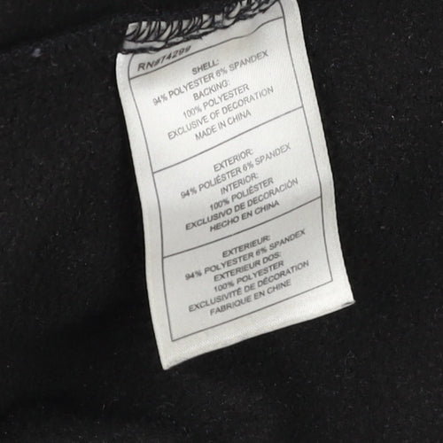 Canada Weathergear Men's Black L Parka Softshell Hooded Jacket